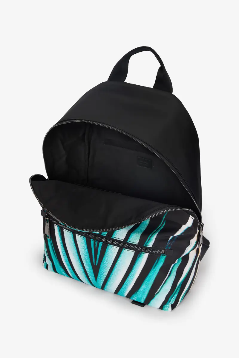 Roberto Cavalli Ray Of Sea Print Backpack | Thumbnail 6 Roberto Cavalli Ray Of Sea Print Backpack | Thumbnail 6