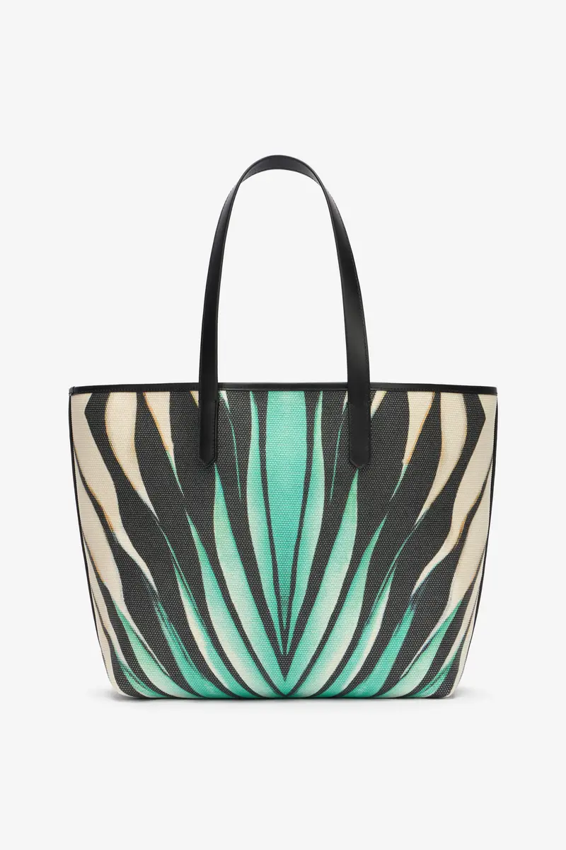 Roberto Cavalli Ray Of Sea Print Shopping Bag | Thumbnail 3