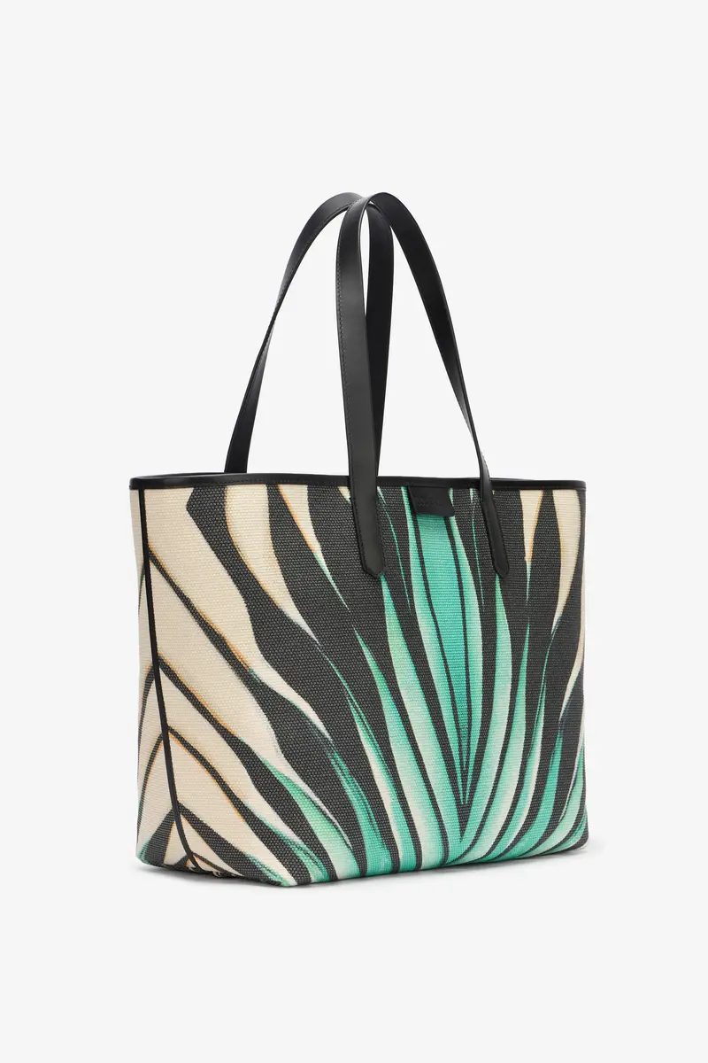 Roberto Cavalli Ray Of Sea Print Shopping Bag | Thumbnail 6