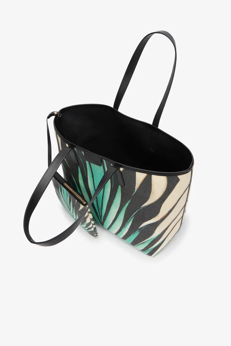 Roberto Cavalli Ray Of Sea Print Shopping Bag | Thumbnail 7