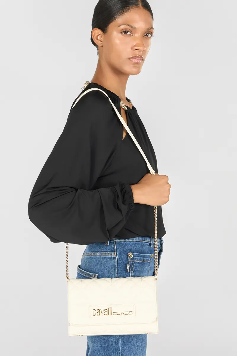 Roberto Cavalli Bag with Cavalli Class chain shoulder strap | Thumbnail 2