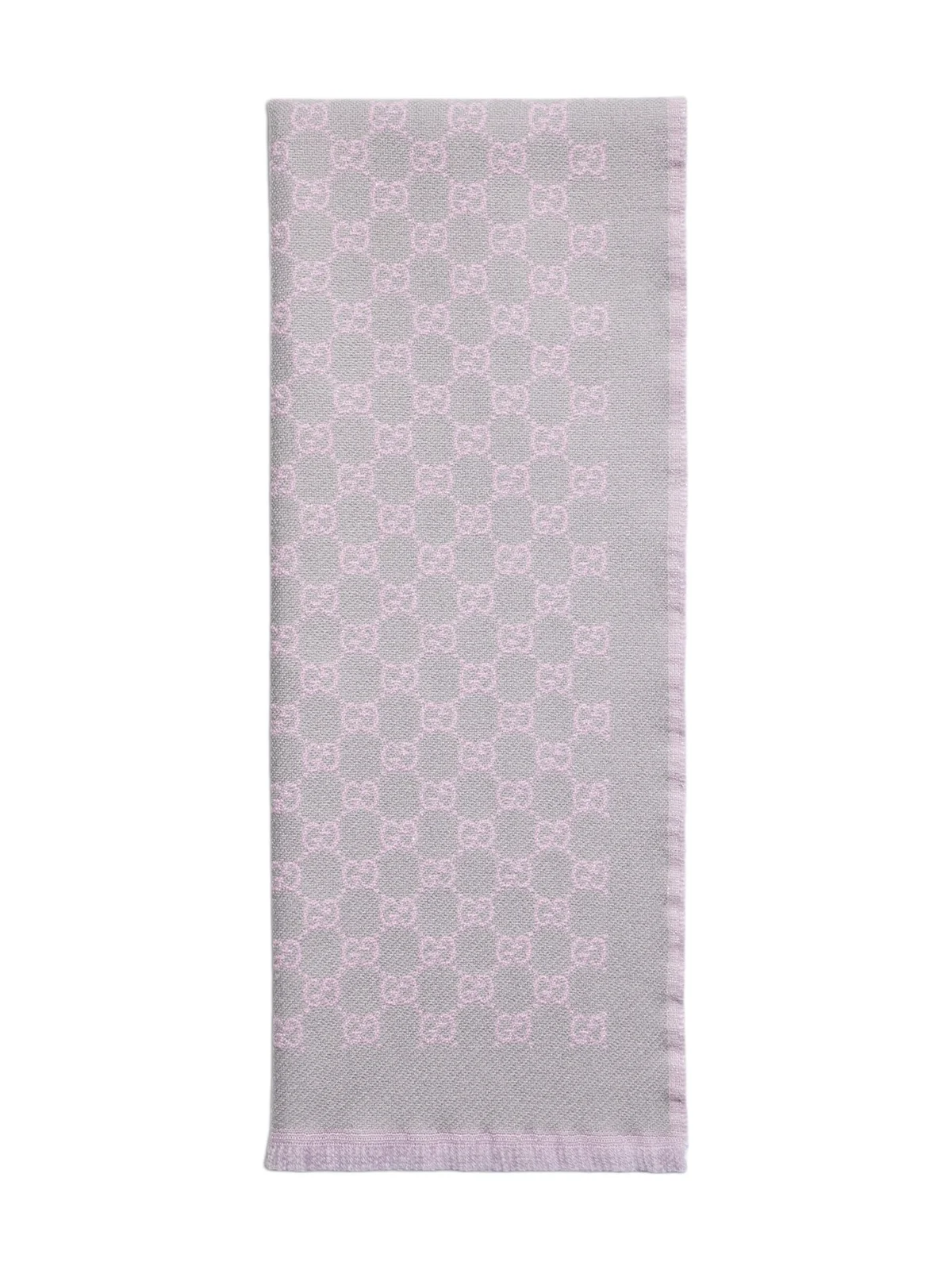 Gucci GG Wool Viscose Lamé Scarf