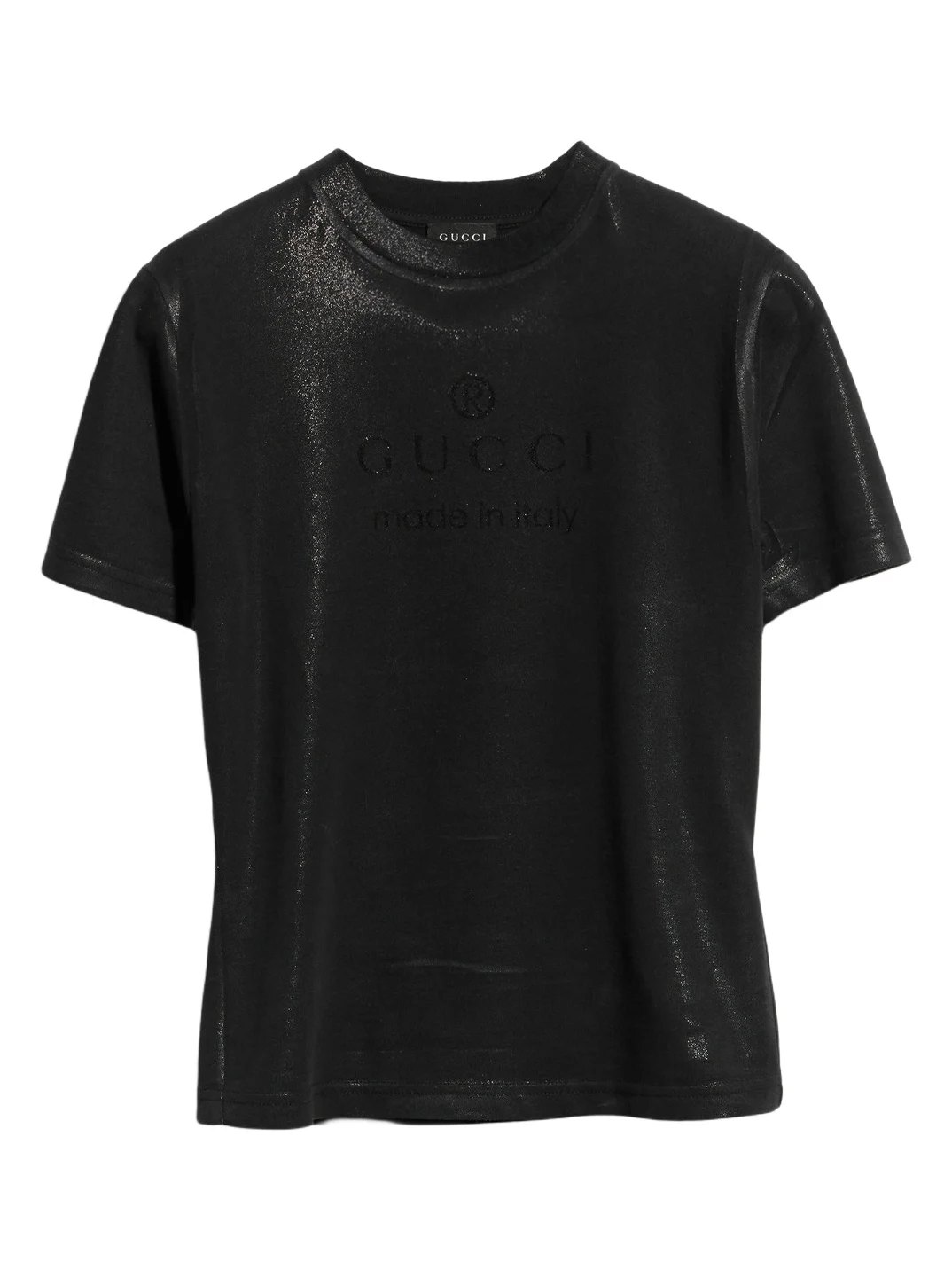 Technical Cotton Jersey T-shirt With Print