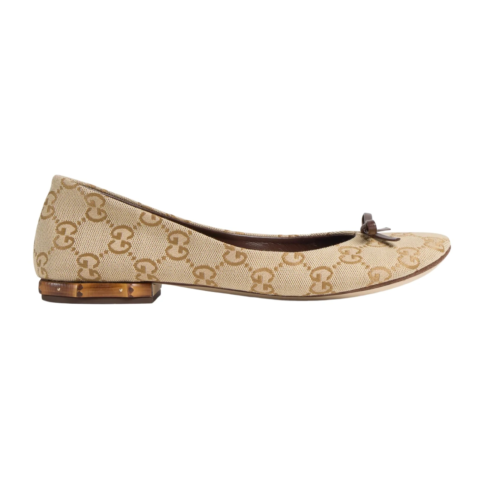 Gucci Ballerina With Bamboo