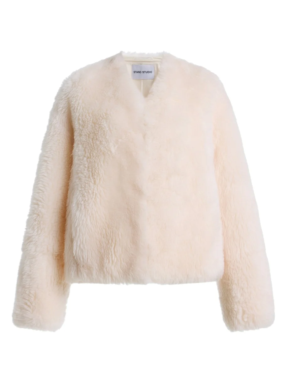 Stand Studio Charlotte Shearling Jacket