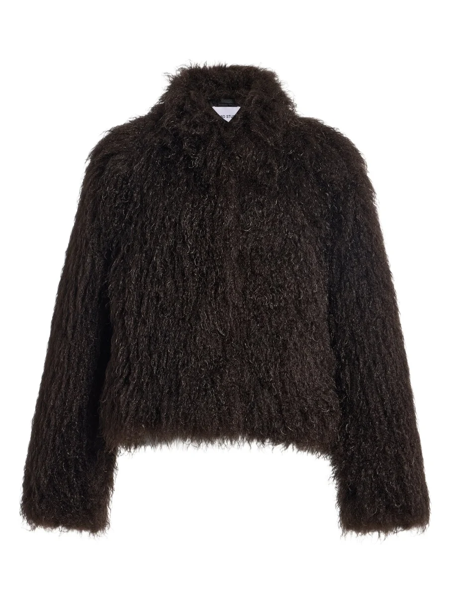 Stand Studio Myra Faux Fur Jacket