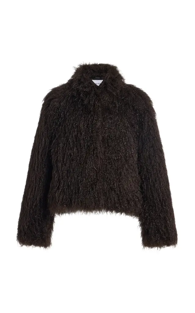 Stand Studio Myra Faux Fur Jacket