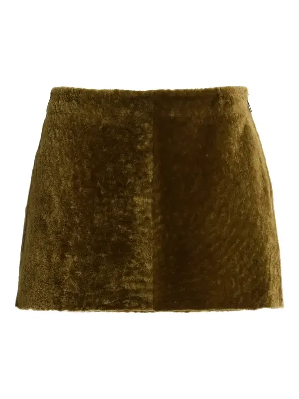 Melody Merino Velvet Mini Skirt Melody Merino Velvet Mini Skirt