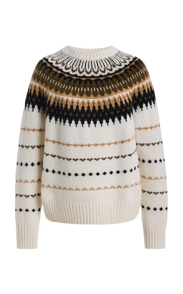 Bogner Ina Cashmere Fair Isle Sweater