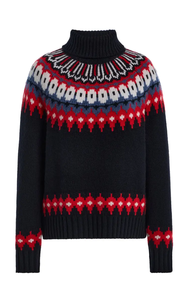 Bogner Ingrid Cashmere Fair Isle Sweater