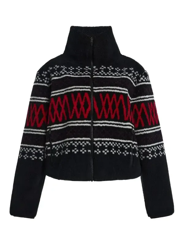 We Norwegians Setesdal Pile Wool-Blend Jacket