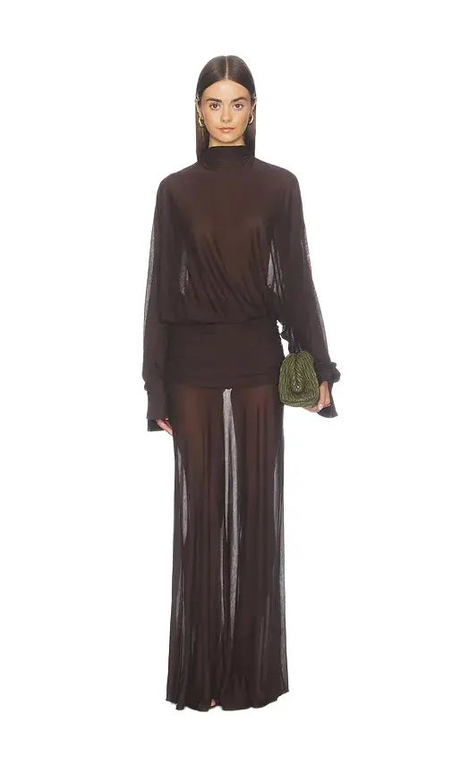 SEROYA Swan Maxi Dress