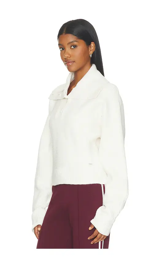 Adanola Volume Sleeve Knit Henley Pullover | Thumbnail 2 Adanola Volume Sleeve Knit Henley Pullover | Thumbnail 2