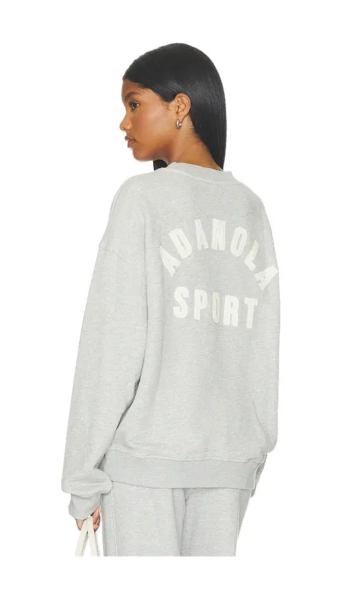 Adanola Sport Applique Oversized Sweatshirt