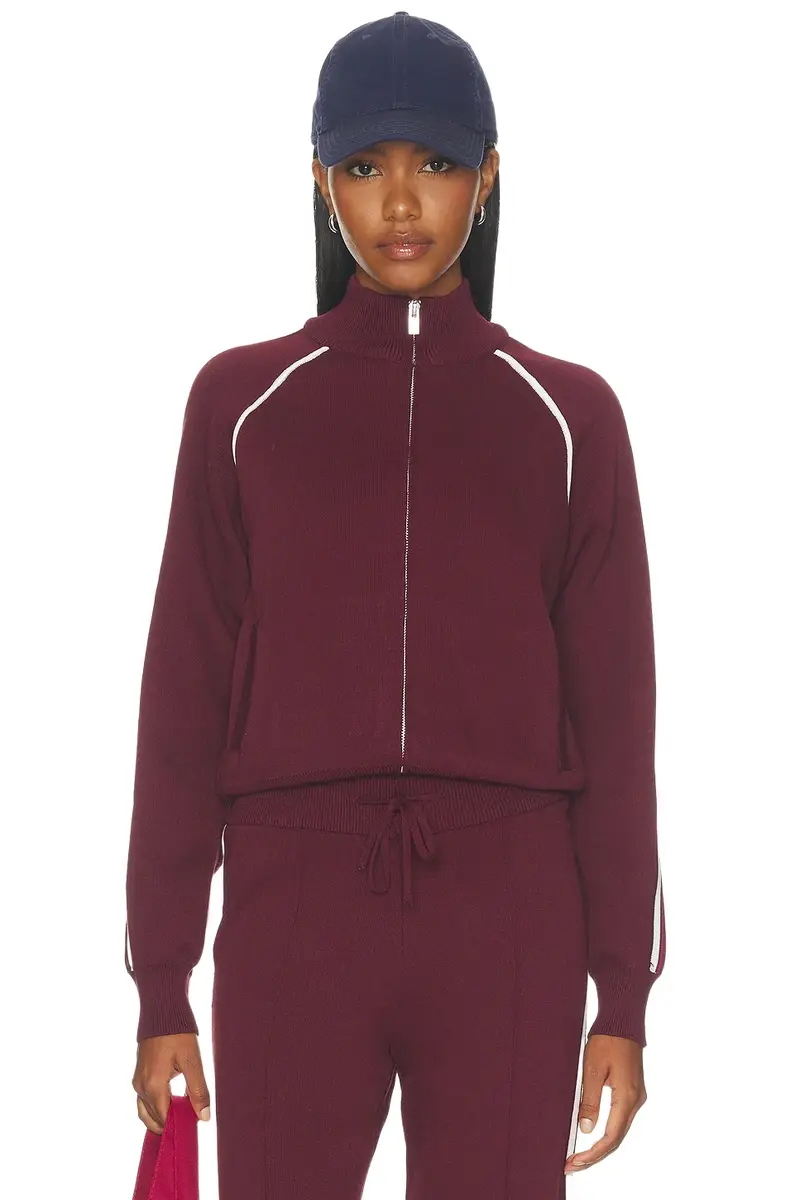 Knit Track Jacket