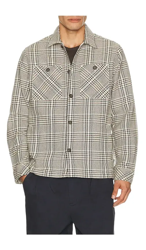 Barbour Alderney Houndstooth Overshirt