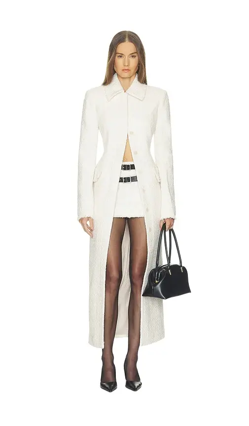 Tweed S Curve Coat Tweed S Curve Coat