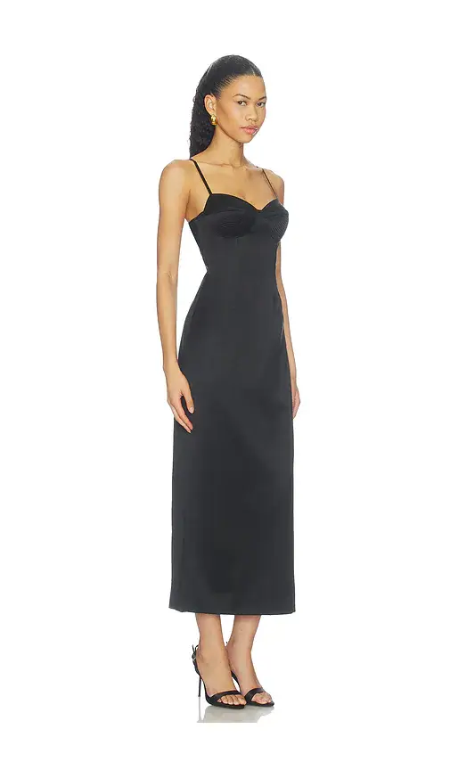 Courtney Zheng Satin Bullet Bra Dress | Thumbnail 2 Courtney Zheng Satin Bullet Bra Dress | Thumbnail 2