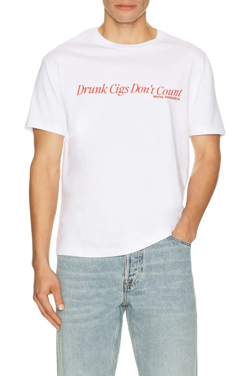 Motel Margarita Drunk Cigs Tee
