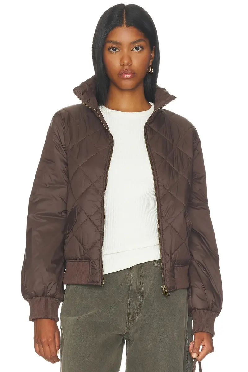 Leni Mock Neck Jacket Leni Mock Neck Jacket