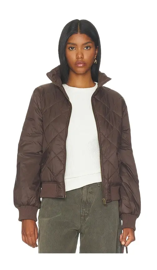 Leni Mock Neck Jacket Leni Mock Neck Jacket