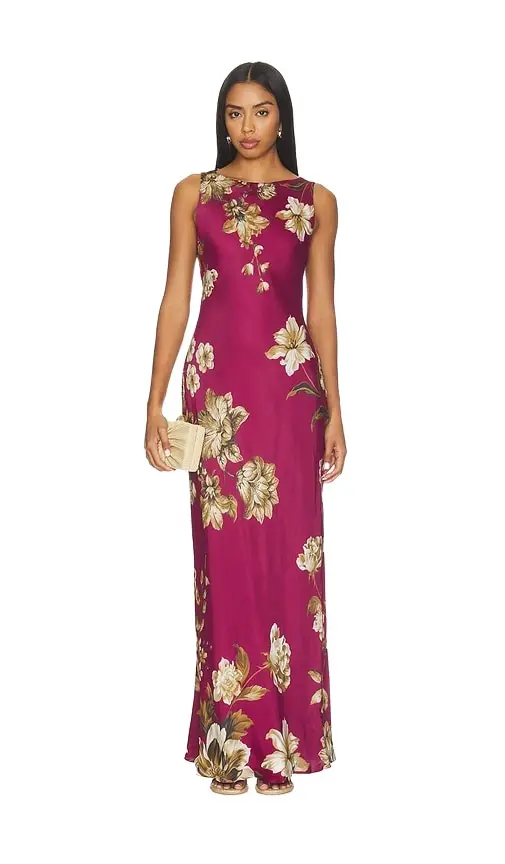 Hemant & Nandita Bias Maxi Dress
