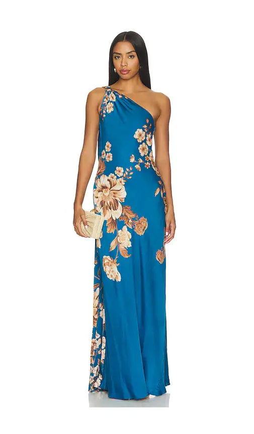 Hemant & Nandita One Shoulder Sash Dress | Thumbnail 2 Hemant & Nandita One Shoulder Sash Dress | Thumbnail 2