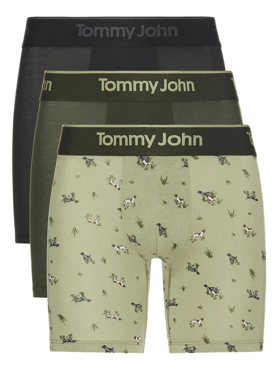 Tommy John Second Skin Modal 3 Pack 6 Boxer Brief