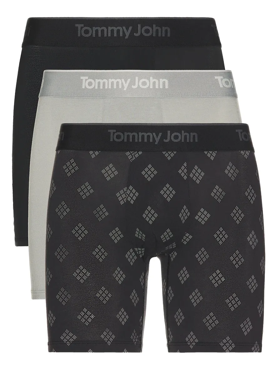 Tommy John Second Skin Modal 3 Pack 6 Boxer Brief