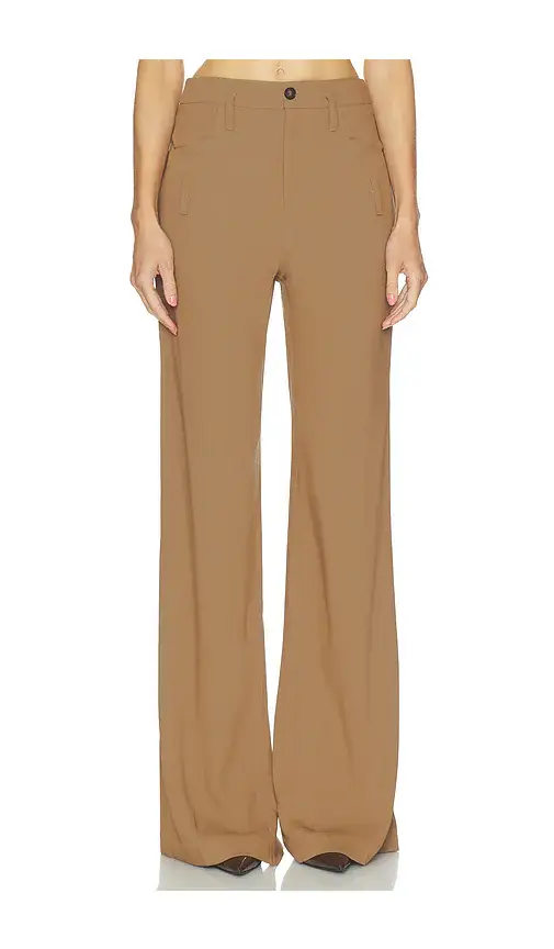 Helsa Wool Blend Double Loop Trousers | Thumbnail 2 Helsa Wool Blend Double Loop Trousers | Thumbnail 2