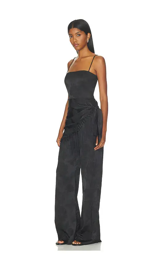 Amanda Uprichard Cheryl Fringe Jumpsuit | Thumbnail 2 Amanda Uprichard Cheryl Fringe Jumpsuit | Thumbnail 2