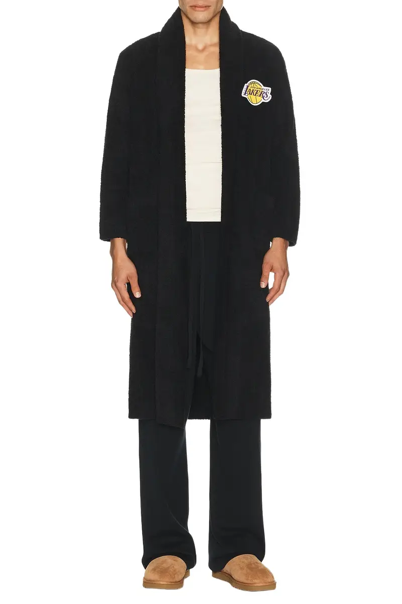 Barefoot Dreams x NBA Los Angeles Lakers Cozychic Robe