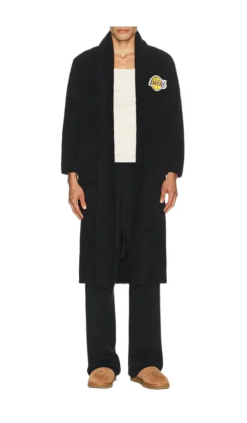 Barefoot Dreams x NBA Los Angeles Lakers Cozychic Robe