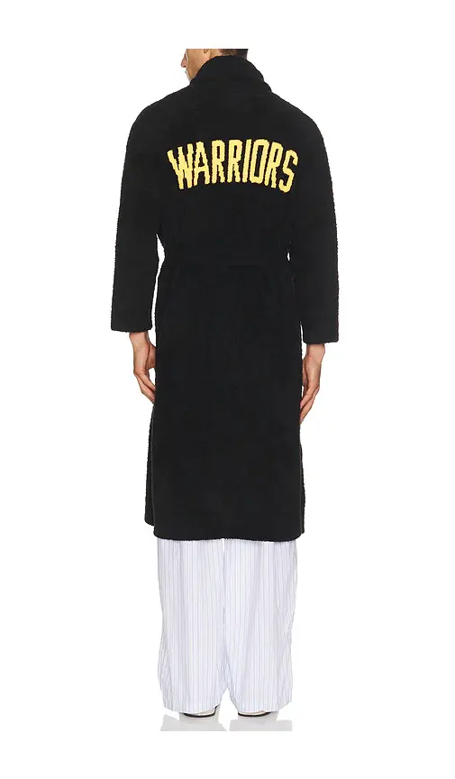 Barefoot Dreams x NBA Golden State Warriors Cozychic Robe | Thumbnail 2