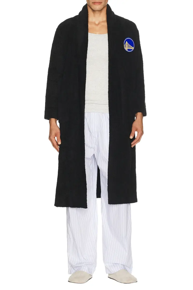 Barefoot Dreams x NBA Golden State Warriors Cozychic Robe