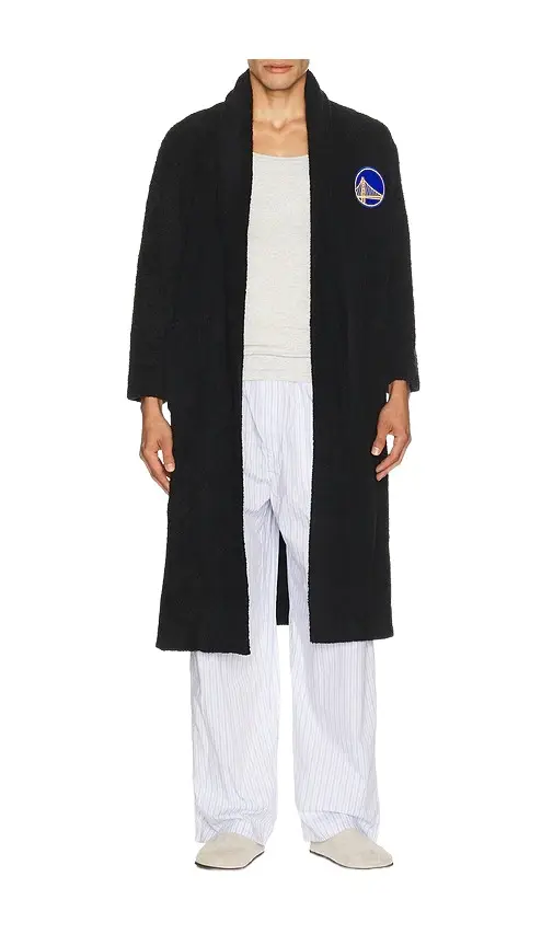 Barefoot Dreams x NBA Golden State Warriors Cozychic Robe