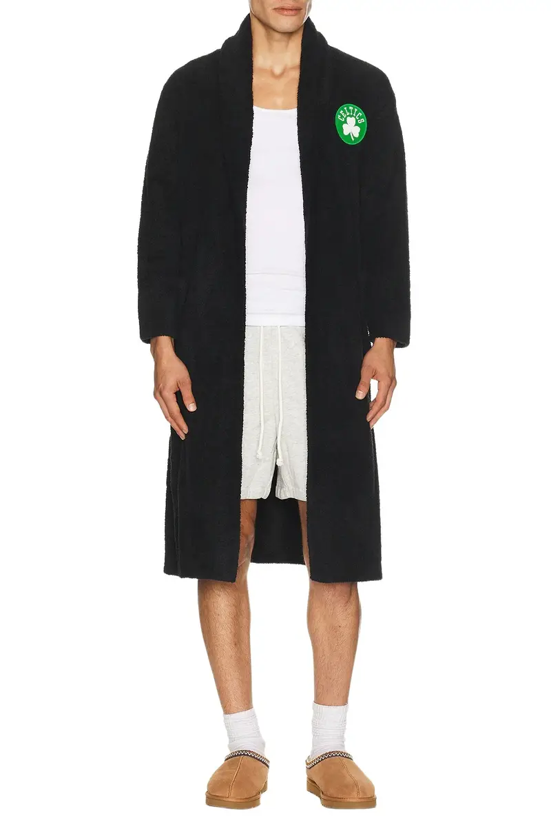 Barefoot Dreams x NBA Boston Celtics Cozychic Robe