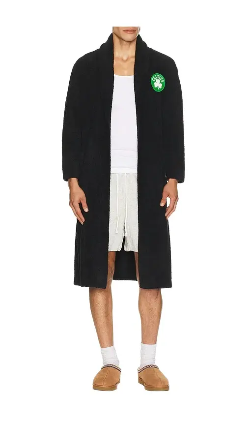 Barefoot Dreams x NBA Boston Celtics Cozychic Robe
