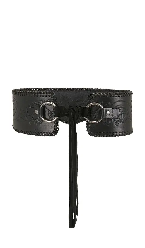 The Great. X Stetson The Tooled Corset Belt