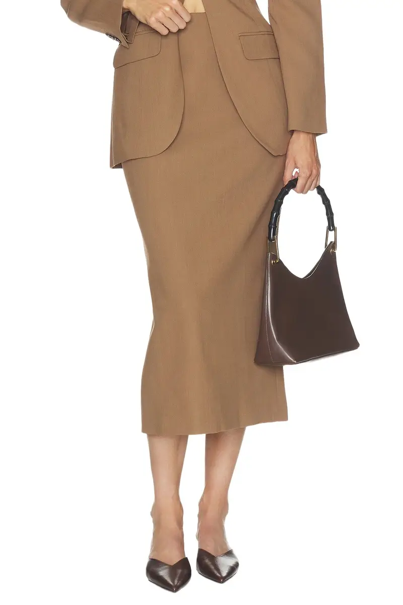 Wool Blend Pencil Skirt Wool Blend Pencil Skirt