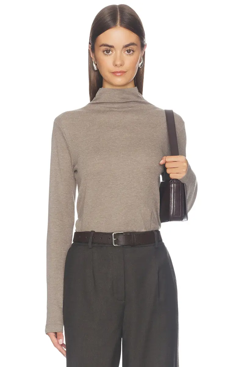 Modern Mock Neck