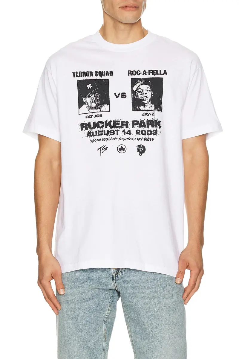 TS vs ROC-A-FELLA at Rucker Park Tee TS vs ROC-A-FELLA at Rucker Park Tee