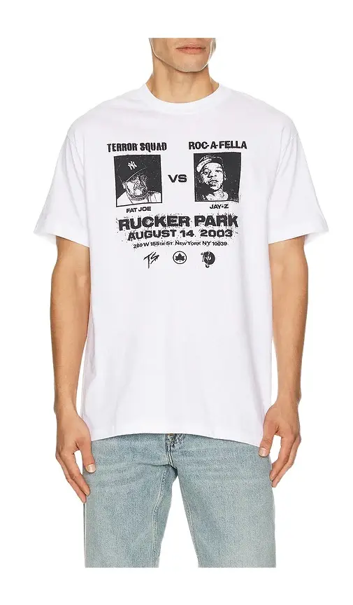 Full Court Press TS vs ROC-A-FELLA at Rucker Park Tee