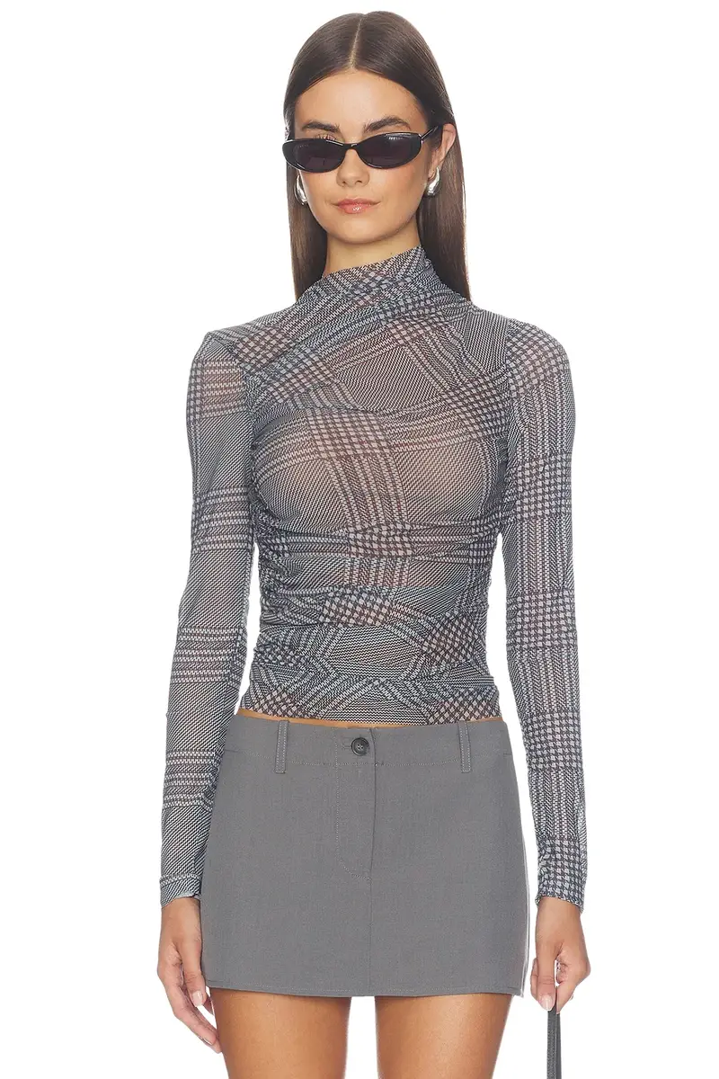 Christina Mesh Top