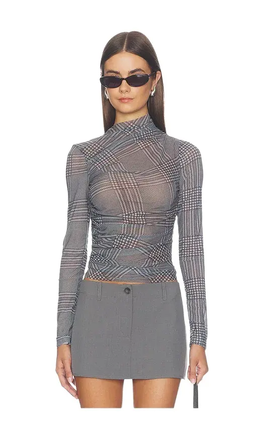 Christina Mesh Top