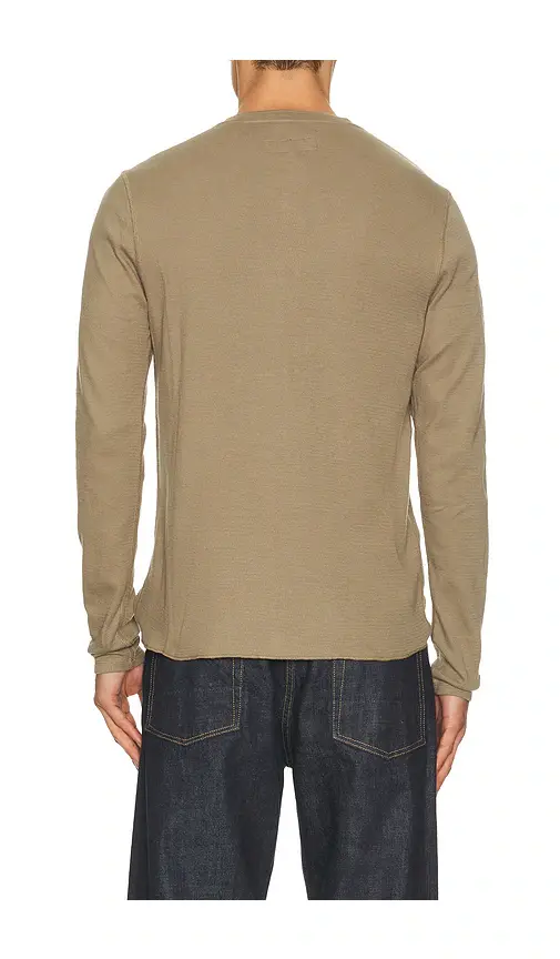 rag & bone Classic Textured Knit Henley | Thumbnail 2