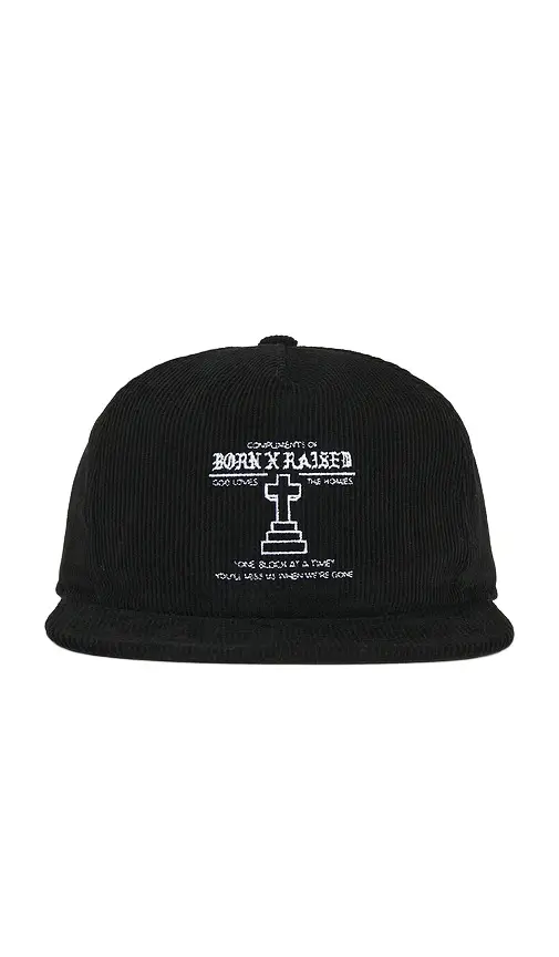 Born x Raised Compliments Of Bxr Corduroy 5-Panel