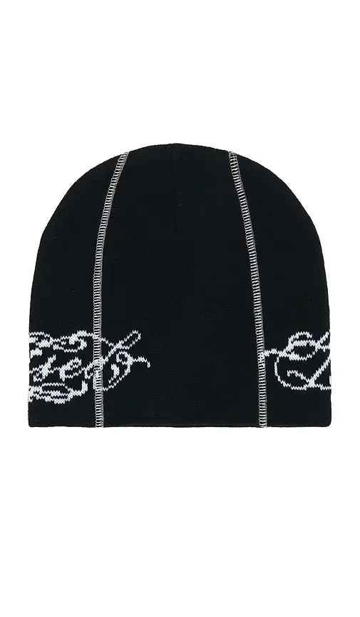 Born x Raised Fine Line Skully Beanie | Thumbnail 2