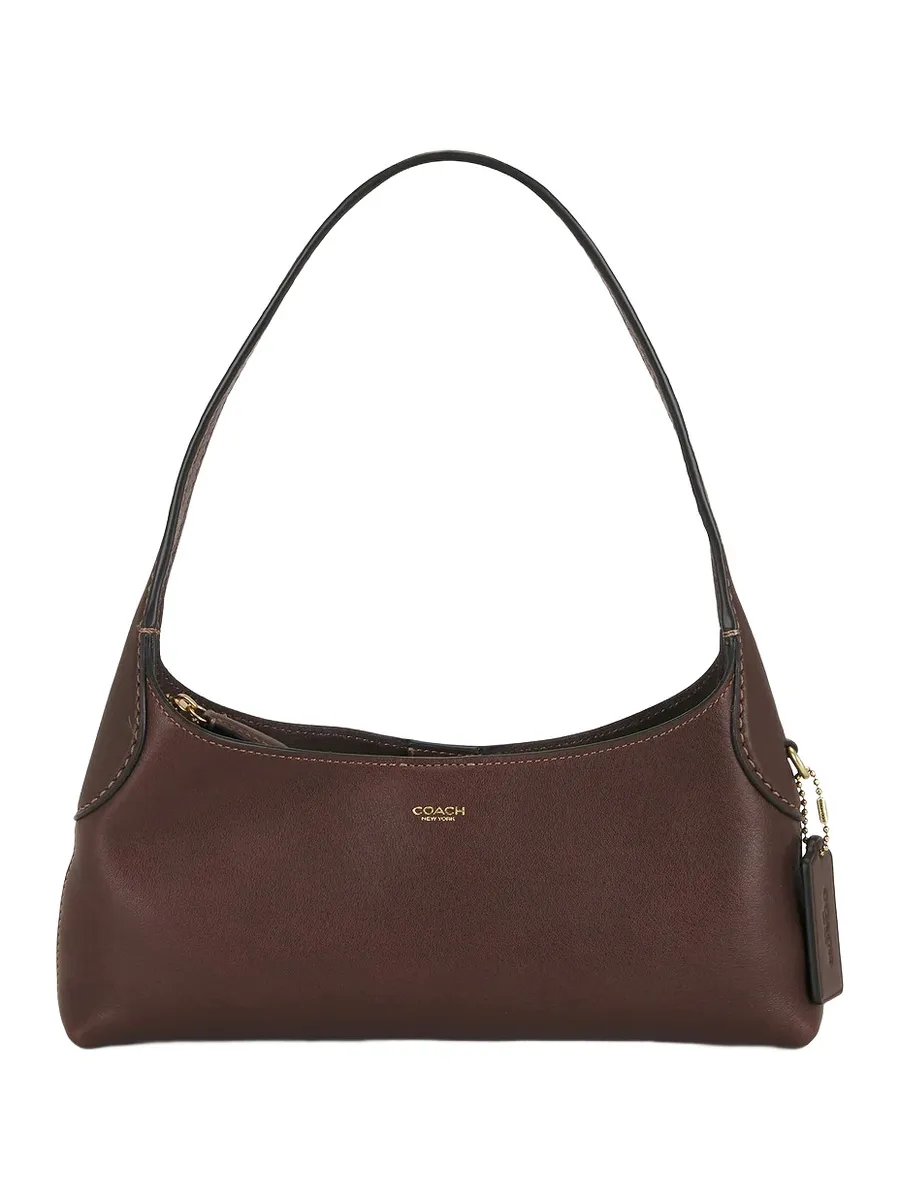 Natural Grain Leather Brooklyn Shoulder Bag 26