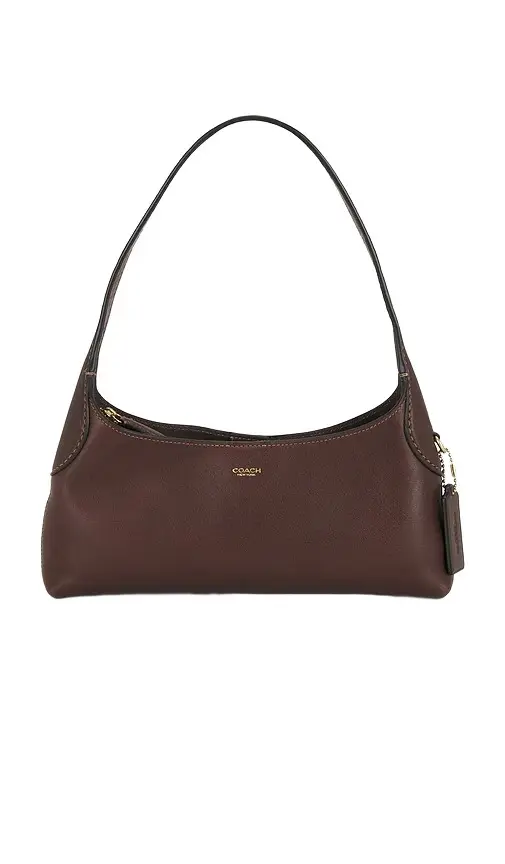 Coach Natural Grain Leather Brooklyn Shoulder Bag 26